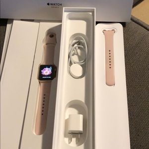 Apple Series 3 Watch 38mm with Cellular Pink